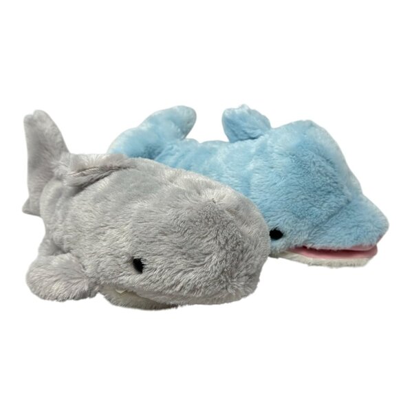 Kellytoy Shark Dolphin Plush Hand Puppet Toy 2011 12 Inch Sea Animals - Picture 2 of 10